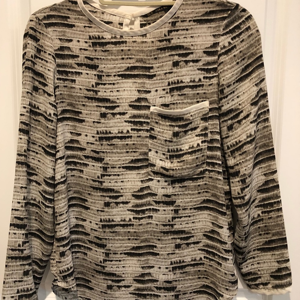 Long sleeve Zara shirt